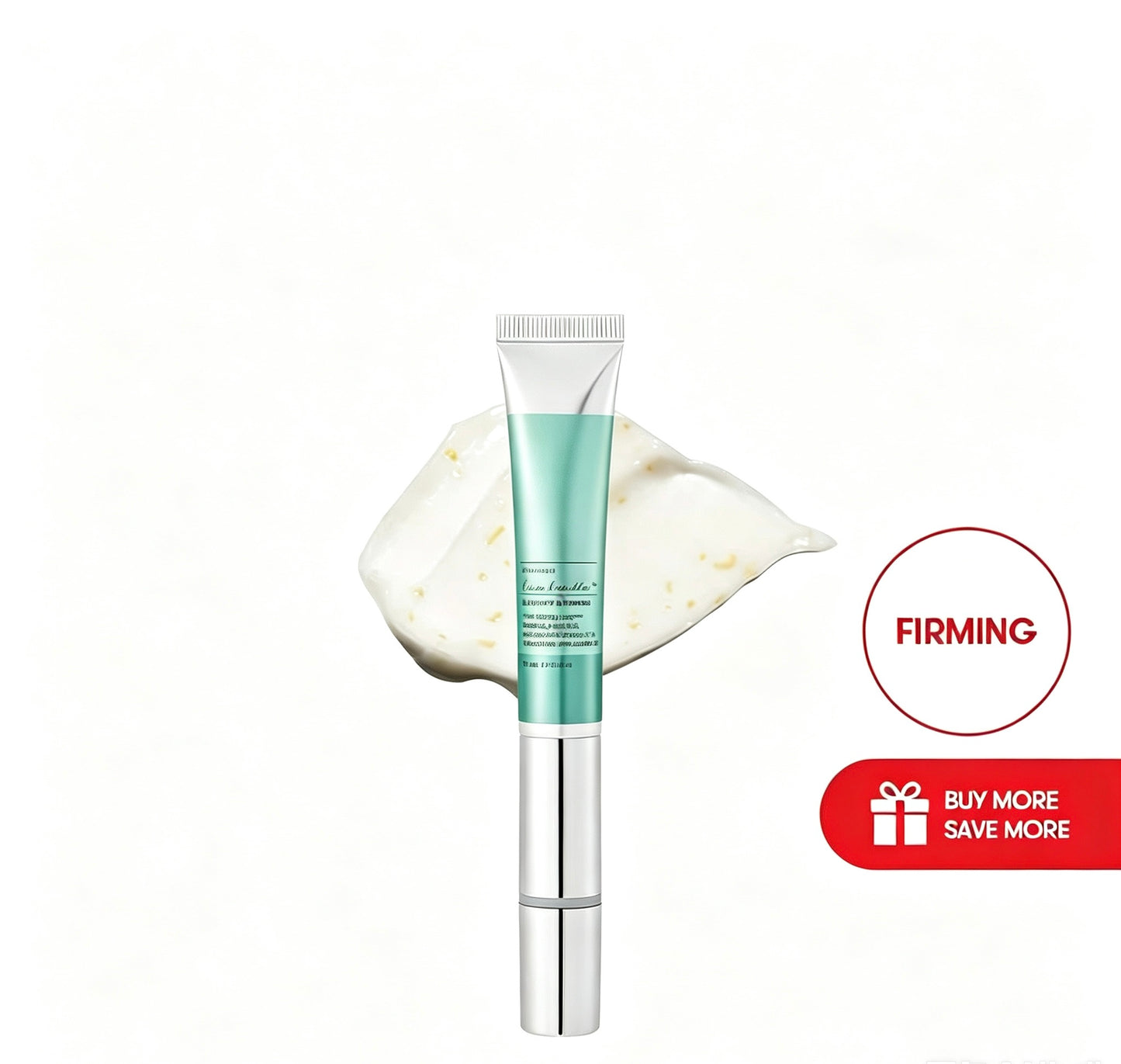 PDRN Peptide & Collagen Micro-Infusion Eye Cream with Sonic Massager | Anti-Wrinkle & Firming Care