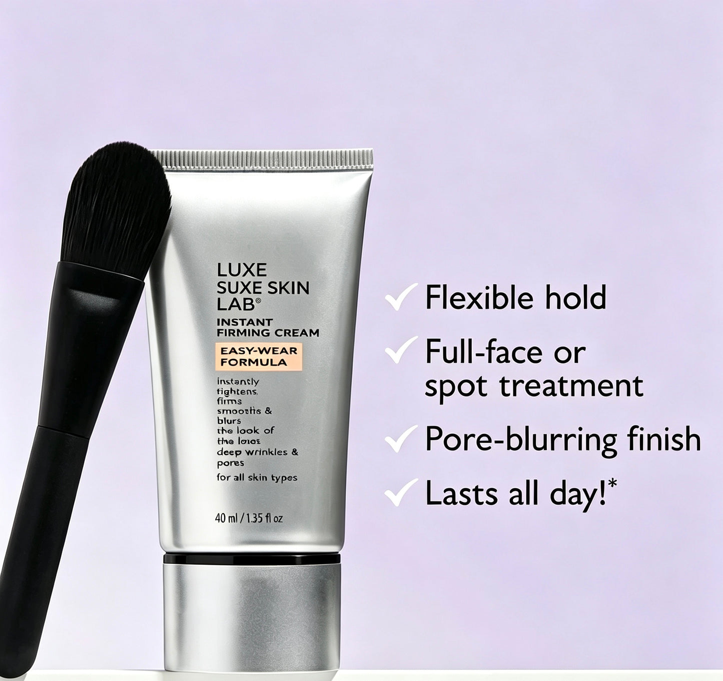 Limited 24-Hour Clearout Sale: Instant Firming Face Tightener Cream | Erase Fine Lines, Pores & Wrinkles For All-Day Smooth Makeup Base