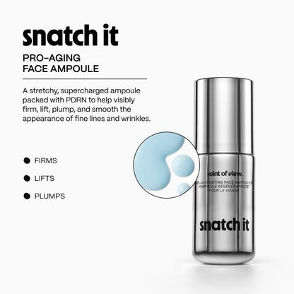 Restorative PDRN & Peptide Duo for Firm, Smooth Sculpted Skin