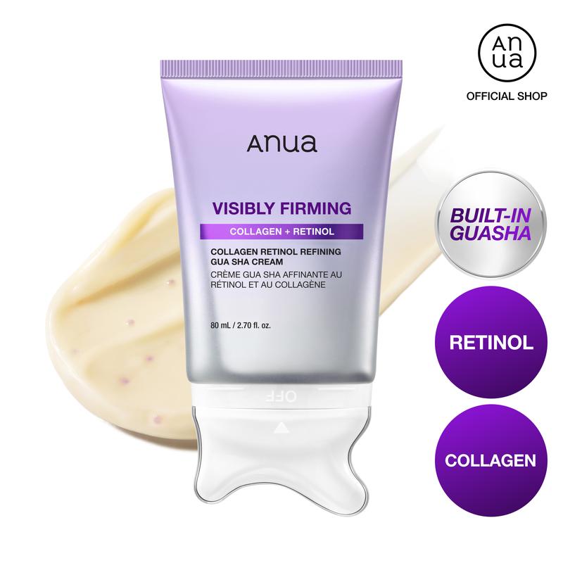2‑in‑1 Collagen Retinol Guasha Cream | 5‑Min Instant Jawline Lifter, Peptide Reduces Wrinkles & Restores Skin Elasticity for Sagging Skin