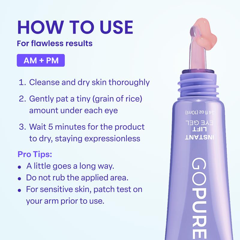 Warehouse Clearout Instant Lifting Under Eye Gel, Targets Puffy Eyes, Dark Circles & Fine Lines, Collagen Anti-Aging Brightening Eye Care for All Genders