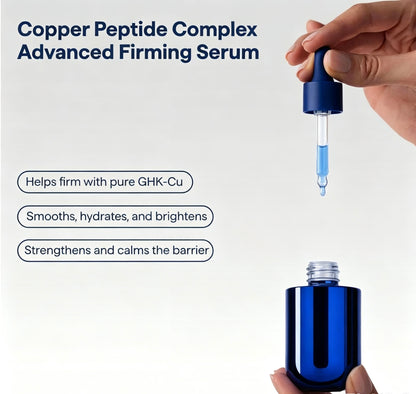 Last Stock Clearance: Professional Copper Peptide Skin Firming Treatment Serum